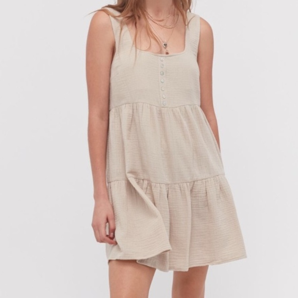 Urban outfitters Square neck baby doll mini dress